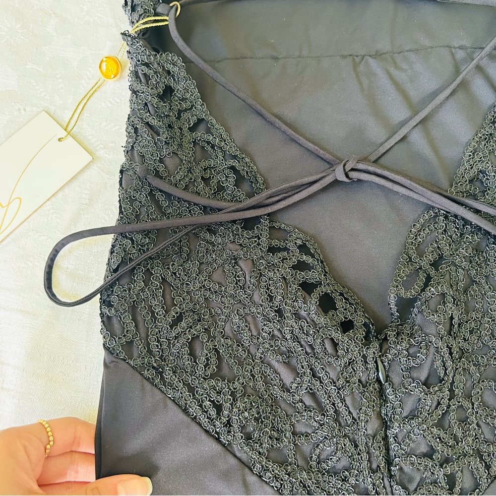 NWT Gemeli Power Jay and Co Gown in Black 4 - Picture 13 of 15